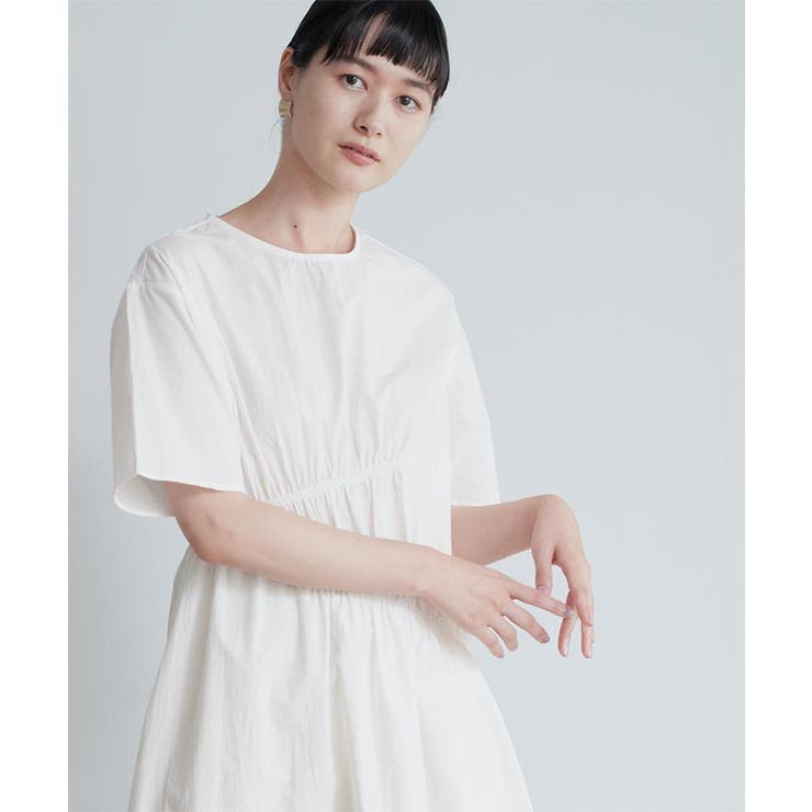 ゴムギャザーデザインワンピース Miette ミエット 品番 Tv Titivate ティティベート のレディースファッション通販 Shoplist ショップリスト