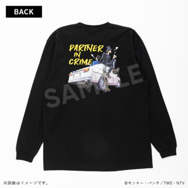 ルパン三世 長袖Tシャツ ルパン＆次元 | TMSSHOP | 詳細画像1 