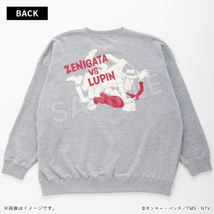 ルパン三世 ビッグサイズトレーナー ルパン＆銭形 | TMSSHOP | 詳細画像8 