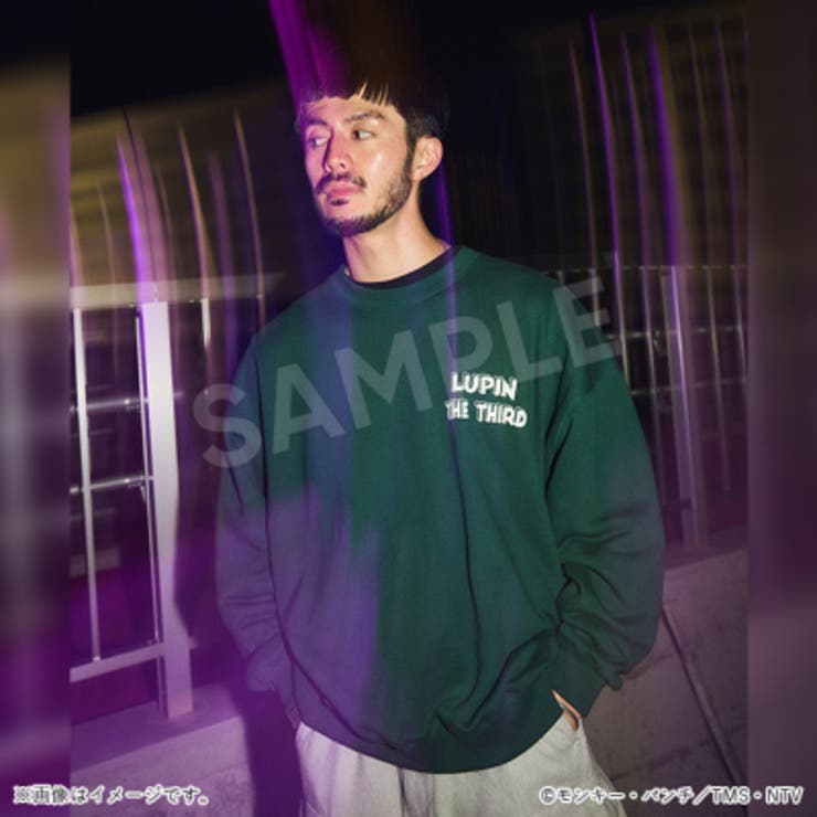 ルパン三世 ビッグサイズトレーナー ルパン＆銭形 | TMSSHOP | 詳細画像13 