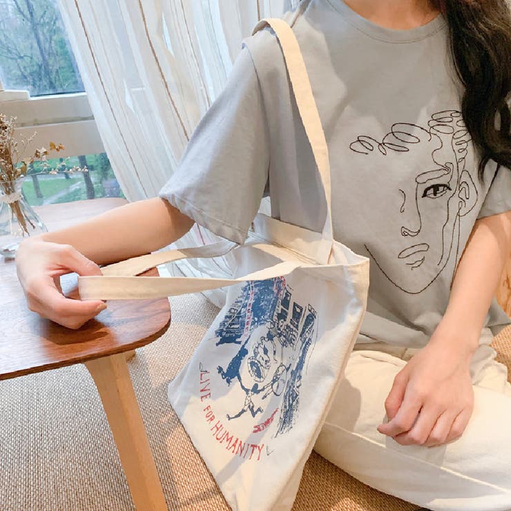 両面プリントトートバッグ レディース 鞄 |  TOKOHANA | 詳細画像7 