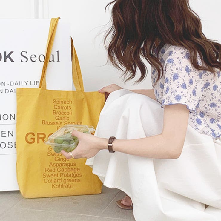 ＼新色登場！ デザインロゴトートバッグ オールシーズン |  TOKOHANA | 詳細画像4 