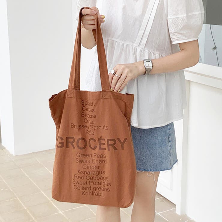 ＼新色登場！ デザインロゴトートバッグ オールシーズン |  TOKOHANA | 詳細画像9 