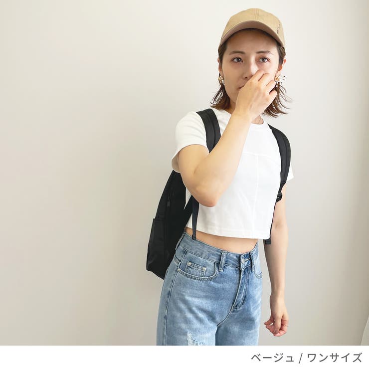 デザインロゴプリントキャップ レディース 帽子 |  TOKOHANA | 詳細画像3 