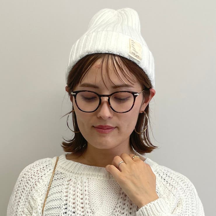 252円 新品未使用正規品 チャコールグレー シンプルで使いやすいリブ編みニット帽