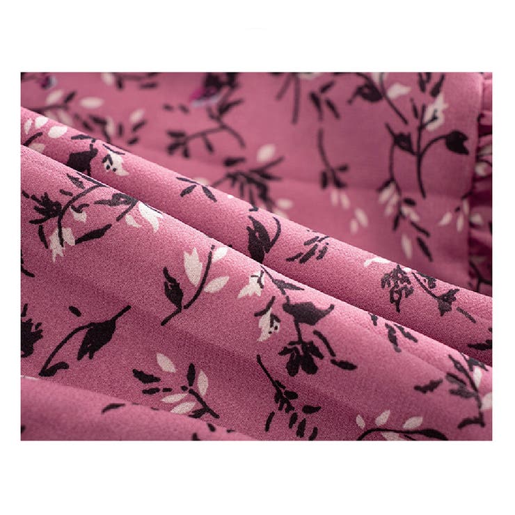 リボンタイ付き花柄ワンピース レディース ワンピース |  TOKOHANA | 詳細画像10 