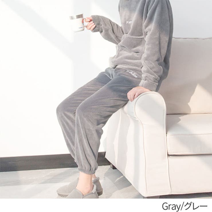 ルームウェア レディース 上下セットもこもこふわふわ裏起毛秋冬新作 |  TOKOHANA | 詳細画像12 