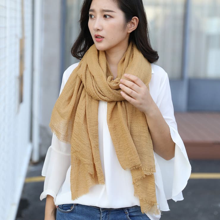 薄手無地ストール レディース 小物 |  TOKOHANA | 詳細画像9 