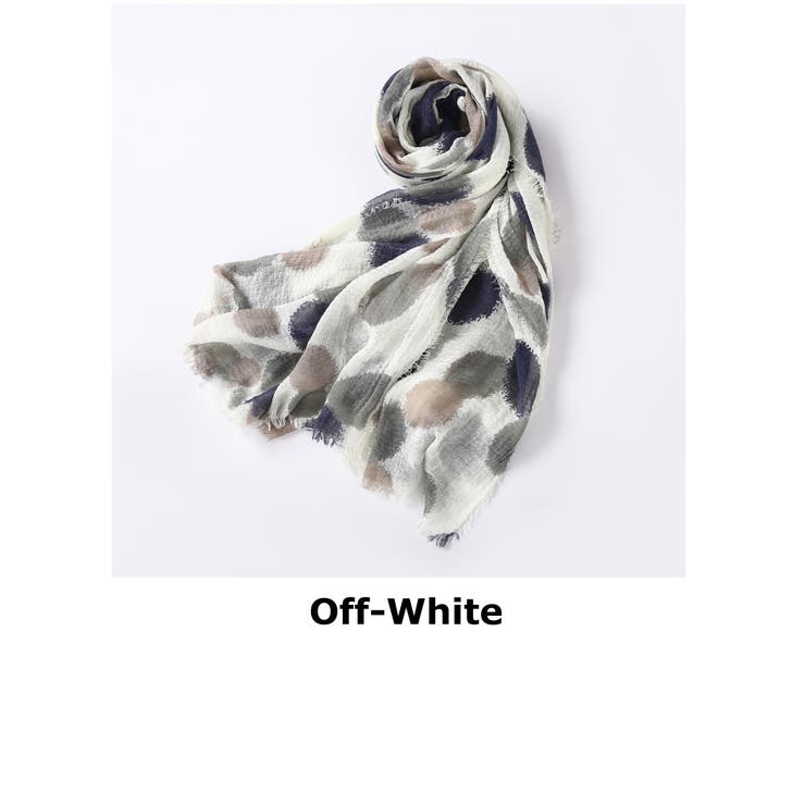 ドット柄薄手ストール レディース 小物 |  TOKOHANA | 詳細画像10 