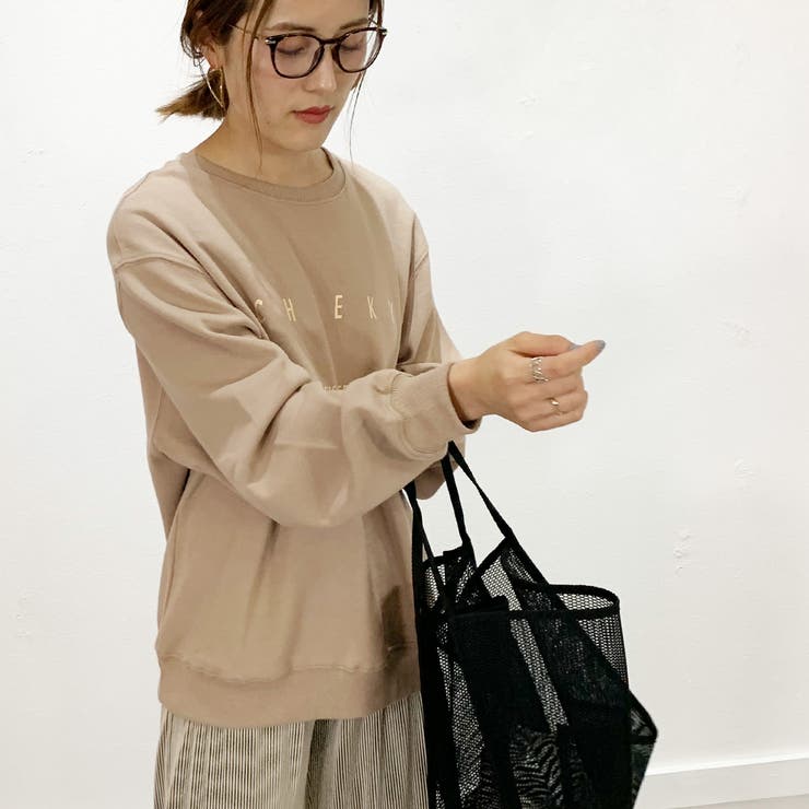 ロゴプリントルーズスウェット レディース 秋冬春 |  TOKOHANA | 詳細画像13 