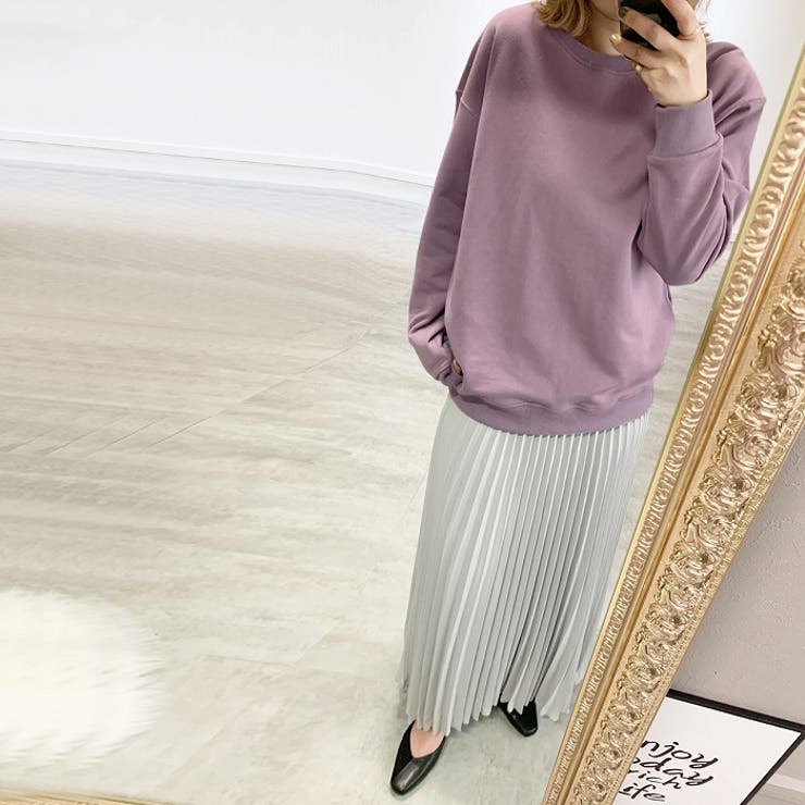 トレーナー スウェット綿100％薄手薄いオバーサイズ |  TOKOHANA | 詳細画像10 