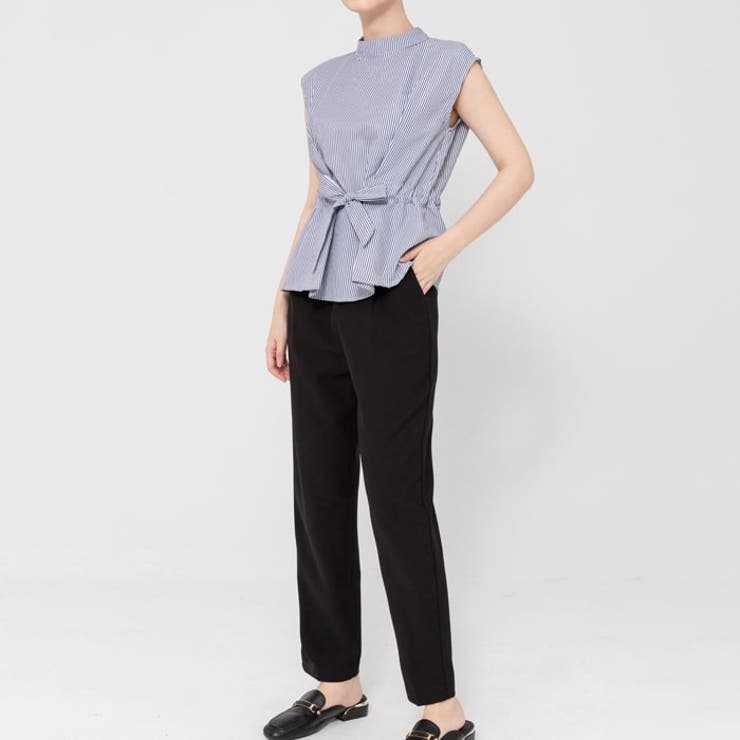 ブラウス シアーシャツ レディース夏服オフィスカジュアルストライプ柄 |  TOKOHANA | 詳細画像10 