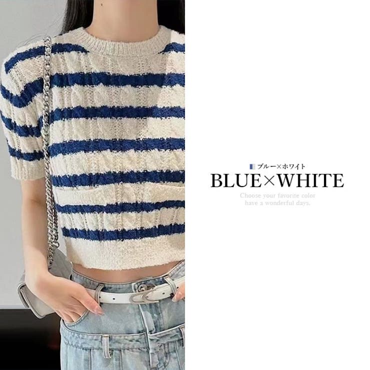 カットソー 半袖サマーニット Tシャツ |  TOKOHANA | 詳細画像7 