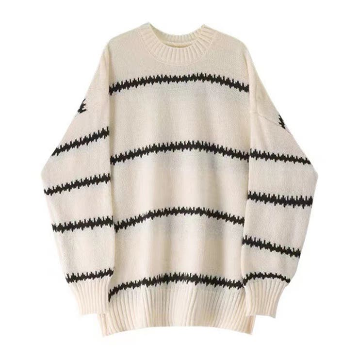 ニットトップス ボーダー柄 ストライプ柄 |  TOKOHANA | 詳細画像17 