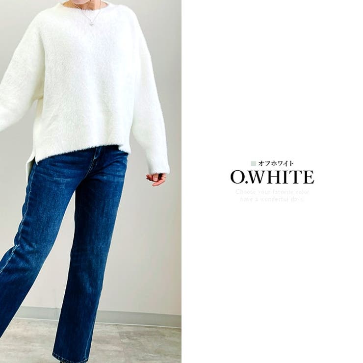 シャギーニットトップス ふわふわ 前後 |  TOKOHANA | 詳細画像6 