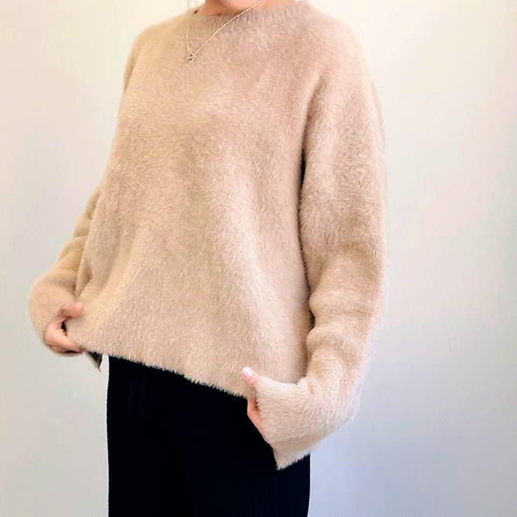 シャギーニットトップス ふわふわ 前後 |  TOKOHANA | 詳細画像10 