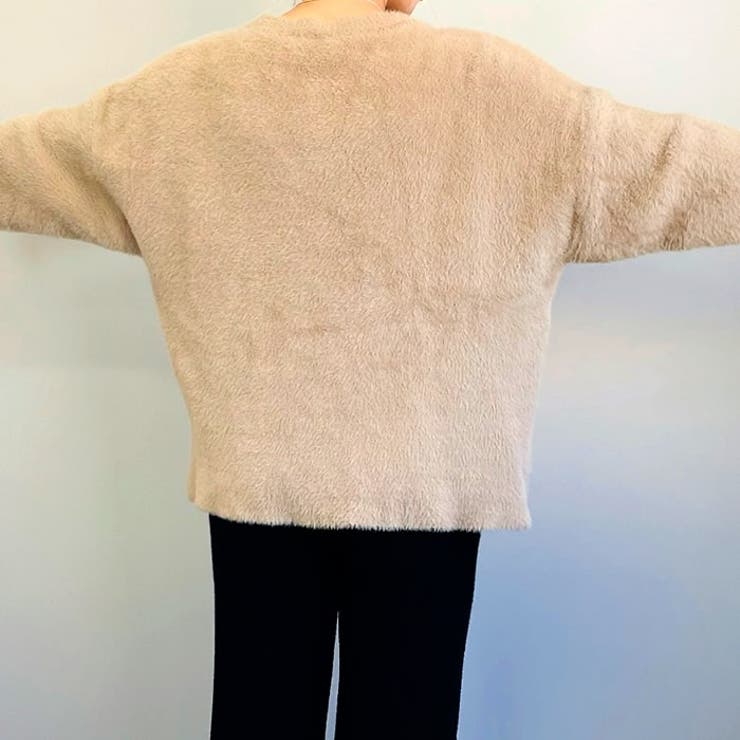 シャギーニットトップス ふわふわ 前後 |  TOKOHANA | 詳細画像11 