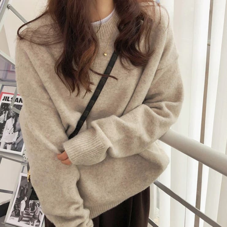 ニットセンター 無地 ゆったり |  TOKOHANA | 詳細画像7 