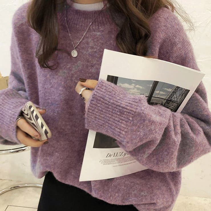 ニットセンター 無地 ゆったり |  TOKOHANA | 詳細画像13 