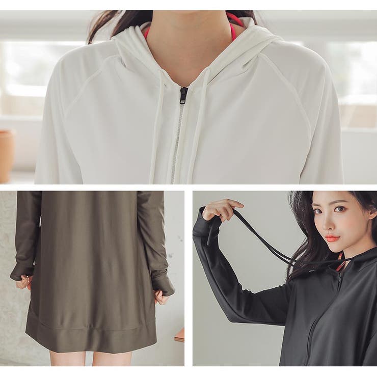 UVカット パーカー 冷感 |  TOKOHANA | 詳細画像3 