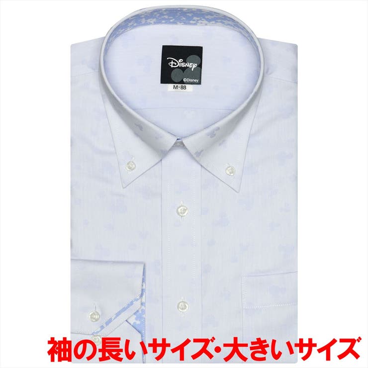 【ディズニー】 ボタンダウン 長袖 形態安定 ワイシャツ | TOKYO SHIRTS | 詳細画像1 