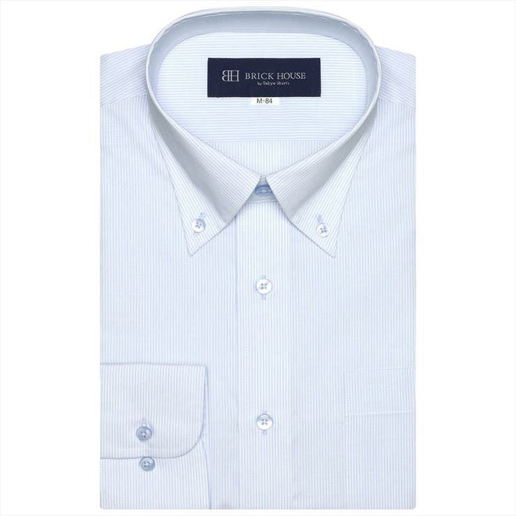 ボタンダウンカラー 長袖 形態安定 ワイシャツ | TOKYO SHIRTS | 詳細画像1 
