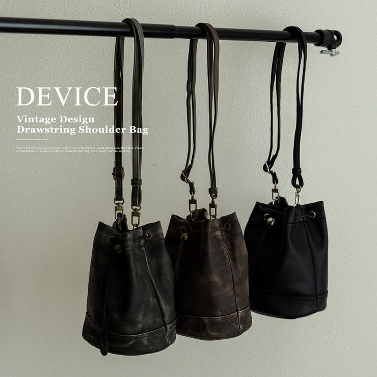 DEVICE ヴィンテージデザイン 巾着 | DEVICE | 詳細画像4 