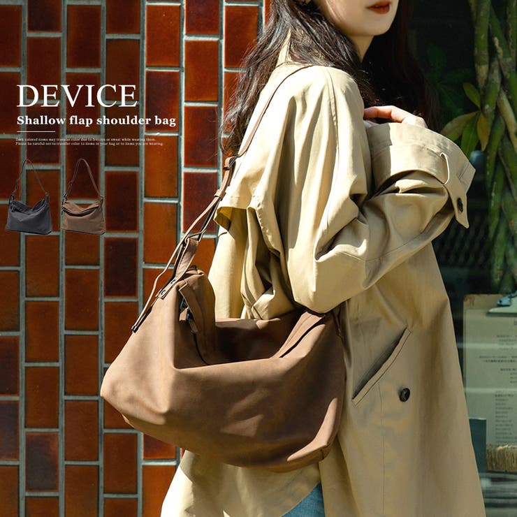 DEVICE シャロ―フラップ ショルダーバッグ DSG25138 | DEVICE | 詳細画像3 