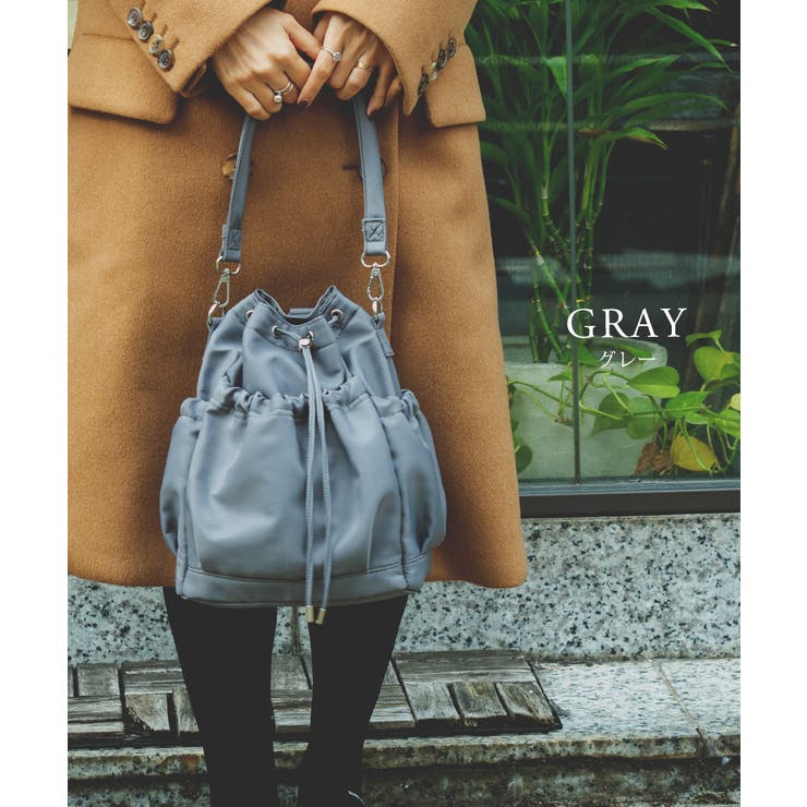 REAIMER【リエメ】2way ドロストバッグ ハンドバッグ | DEVICE | 詳細画像3 