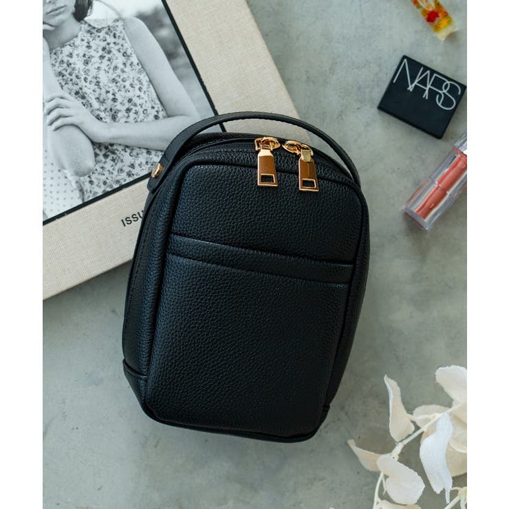 ブラック | 【自立可能 がばっと開く】Rename ハンドル付き | DEVICE