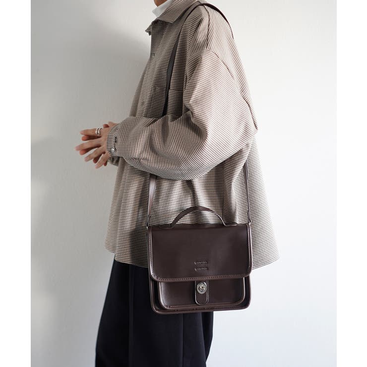 ブラウン | ショルダーバッグ サコッシュ バッグ | DEVICE