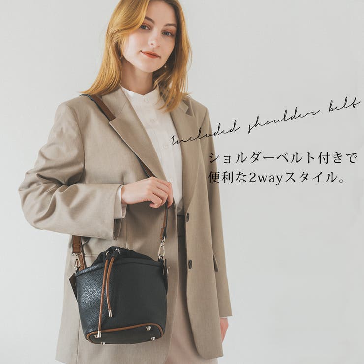 ショルダーバッグ 2way 巾着[品番：TOPW0000619]｜DEVICE