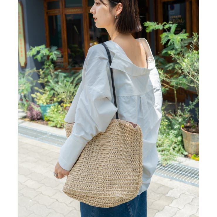 トートバッグ かごバッグ レディース | DEVICE | 詳細画像3 