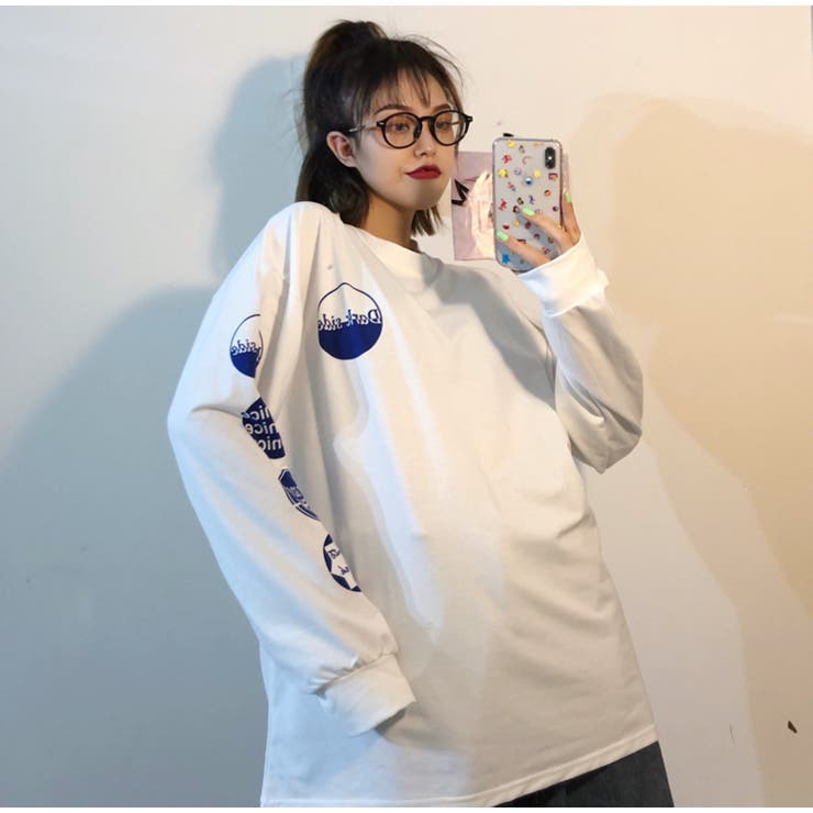 ロンT トップス 長袖[品番：TOPW0000199]｜DEVICE（デバイス