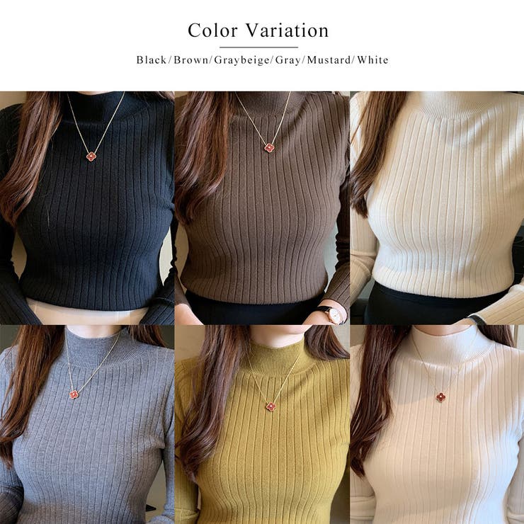 トップス レディース ニット | DEVICE | 詳細画像1 