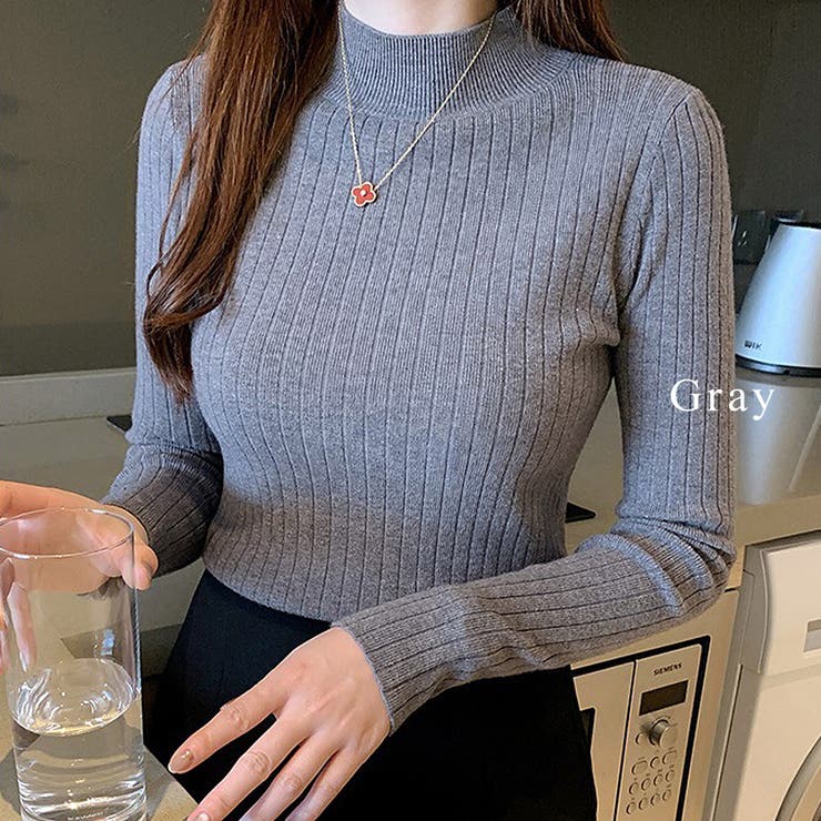 グレー | トップス レディース ニット | DEVICE