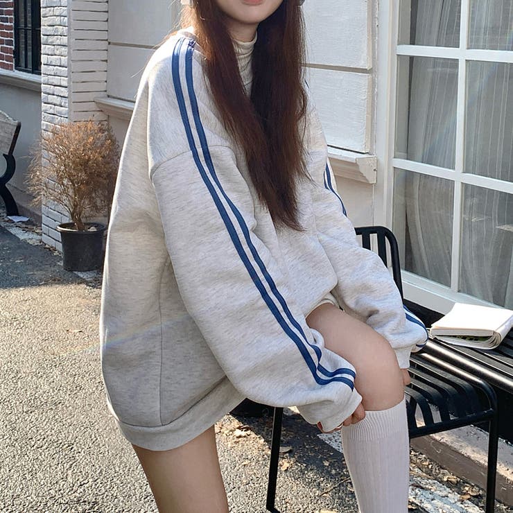 トレーナー レディース プルオーバー | DEVICE | 詳細画像8 