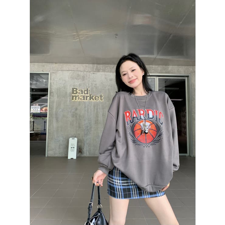 プルオーバー スウェットシャツ バスケットボールチーム[品番