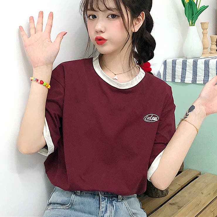 tシャツ 半袖 プリント[品番：TOPW0000449]｜DEVICE（デバイス