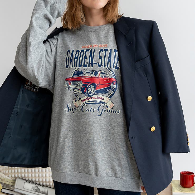 トレーナー レディース プルオーバー | DEVICE | 詳細画像4 