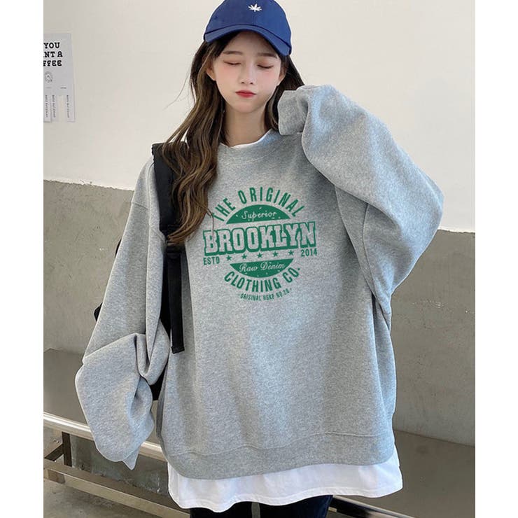 グレー | トレーナー 長袖 オーバーサイズ | DEVICE