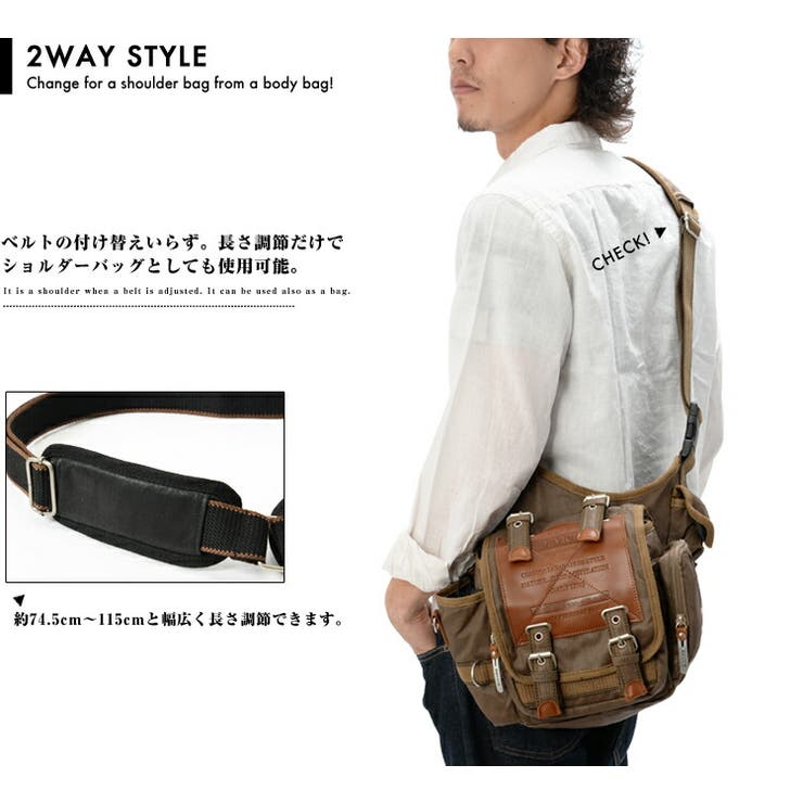 ボディバッグ ショルダーバッグ ミリタリーバッグ | DEVICE | 詳細画像6 