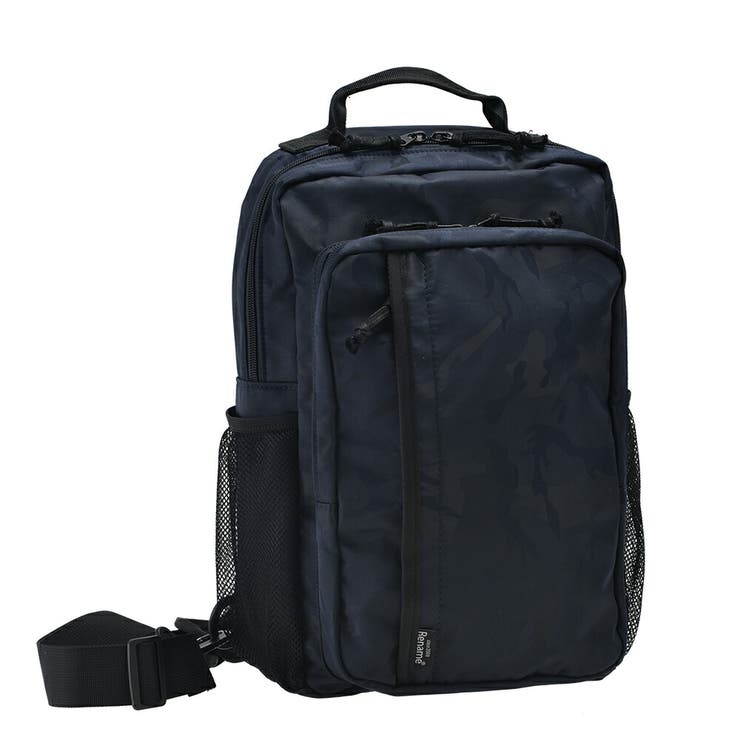 ネイビーカモ | ボディバッグ ボディバック ボディーバッグ | DEVICE