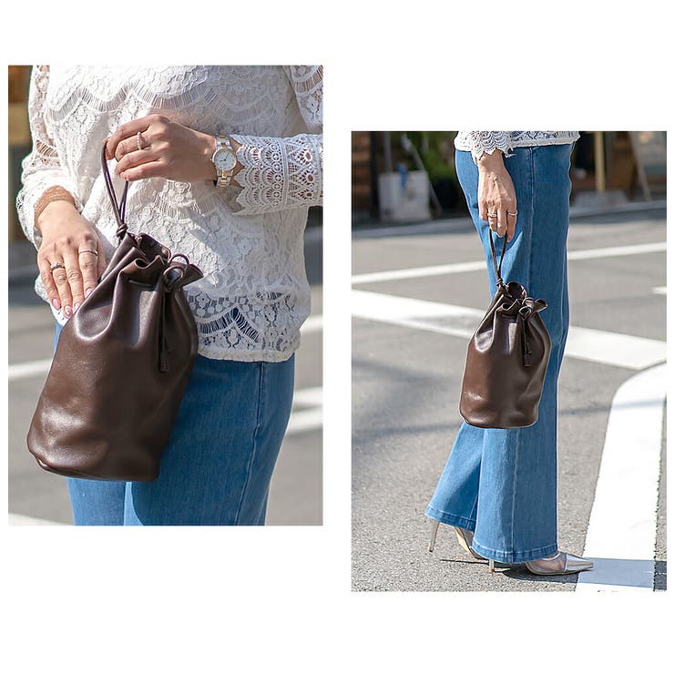 巾着 バッグ ポーチ[品番：TOPW0000171]｜DEVICE（デバイス）の