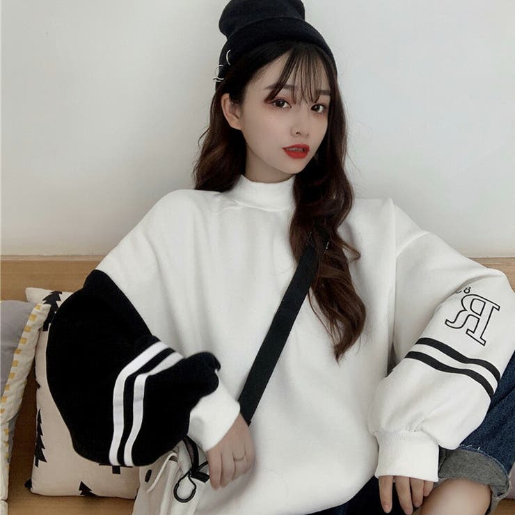 トレーナー スウェット バンダナremakeBIG SWEAT レディース LEAD トレーナー スウェット バンダナremakeBIG SWEAT