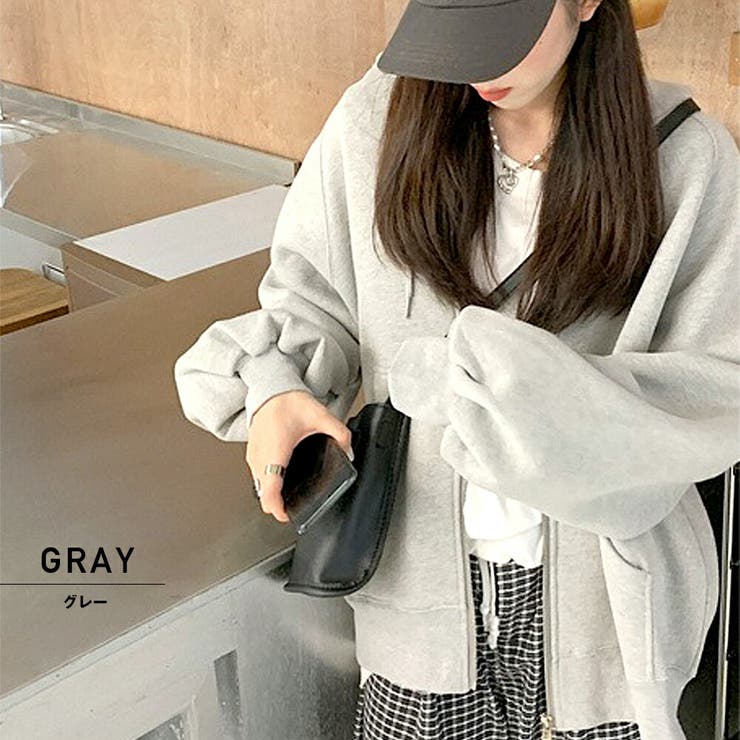 パーカー,レディース,ボリュームスリーブ,トレーナー,韓国ファッション,大きいサイズ,トップス,ビッグパーカー,秋,春