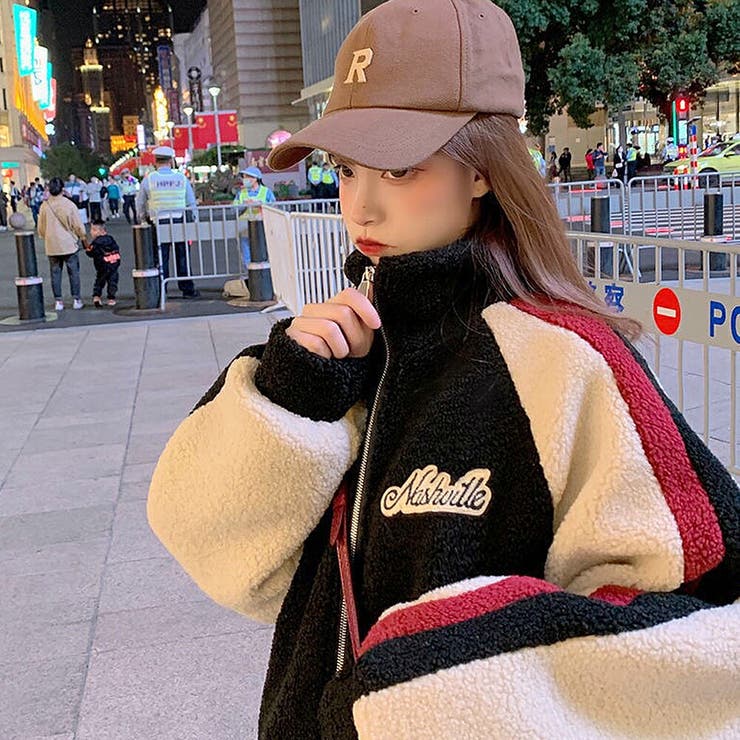 ボアジャケット ジャージデザイン レディース | DEVICE | 詳細画像7 