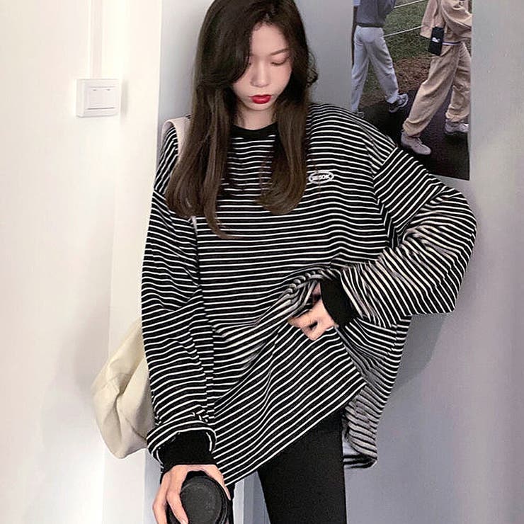 トレーナー 長袖 ボーダー | DEVICE | 詳細画像11 