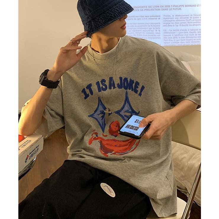 tシャツ メンズ 韓国ファッション[品番：TOPW0000361]｜DEVICE