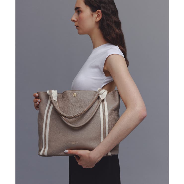 ソフトシュリンク テープコンビ A4 トート バッグ | TOPKAPI | 詳細画像4 